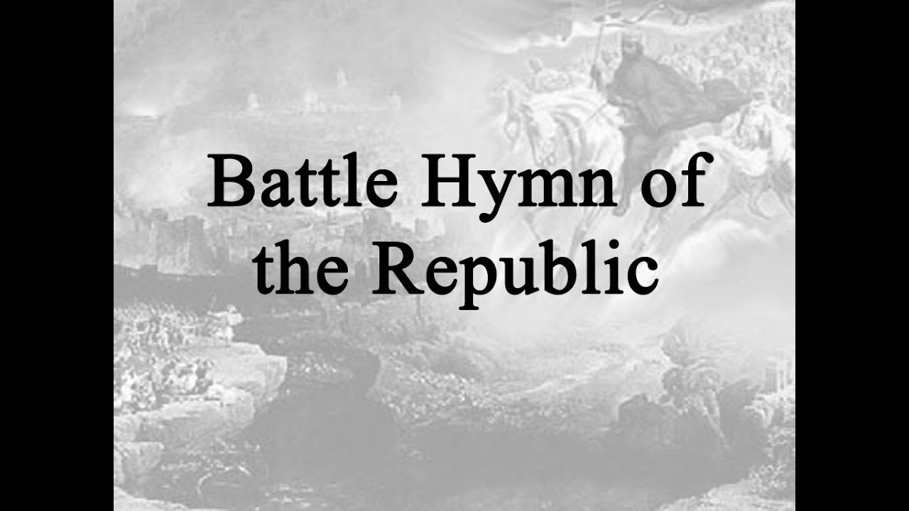 Battle Hymn of the Republic (Lee Greenwood with Lyrics, Contemporary) -  YouTube