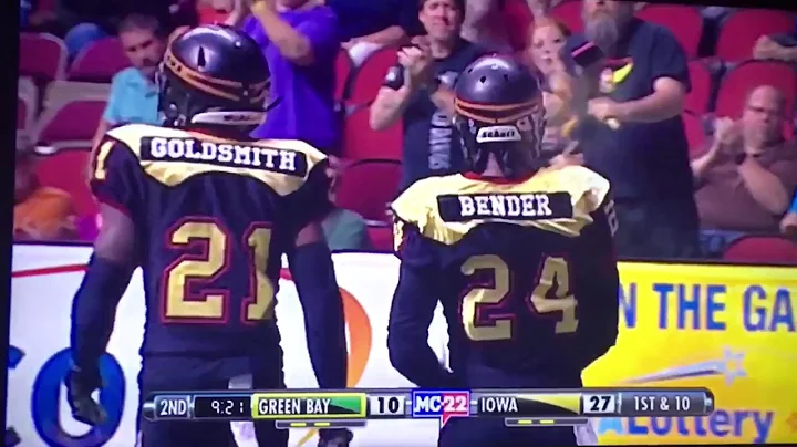 Jamie Bender 2017 Indoor Football Highlight