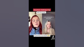 Thumbnail of This is so hard! Have you tried it? 😅🤯 #loimusic #snowman #cover #christmas #sia #shorts @sia