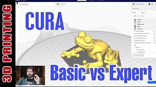 Cura - Basic vs Expert Settings