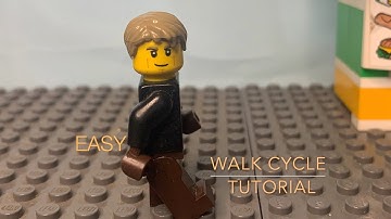 Lego walk cycle tutorial/ at 12fps