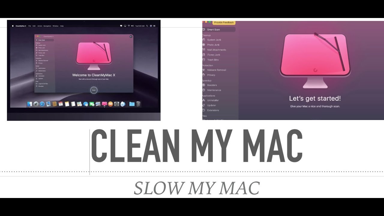 CLEAN MY MAC SLOW MY MAC YouTube