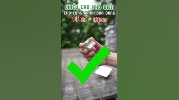 Lưu ý lựa chọn chiều cao con kê bê tông #shots