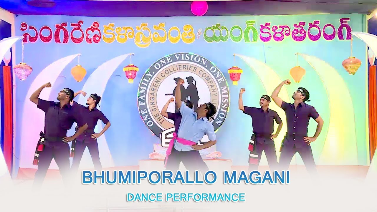 Singareni Siren  Bhumiporallo Maagani Song Dance Performance  Singareni Kala Sravanthi Ramagundam