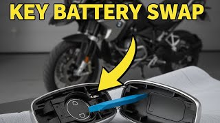 DEAD KEY? BMW R 1300 GS Key Fob Battery Replacement (EASY DIY)