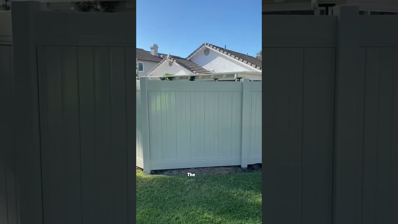 A strong, beautiful fence doesn’t happen by acciden