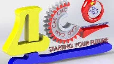 Lệnh Sweep và Emboss trong 3D model - INVENTOR 2016 - 4C HAUI