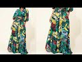 How to Cut And Sew An A-line Palazzo / Easy Wide Leg Palazzo For Beginners