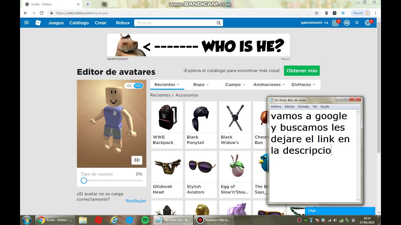 robux parecer rica