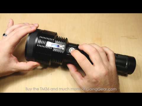 1100m Thrower - Nitecore TM36 Flashlight Quick Review