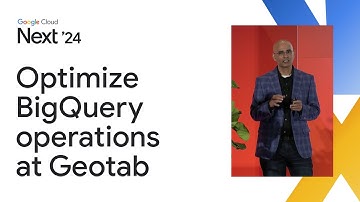 Optimize BigQuery operations at Geotab