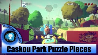 Garfield Kart Furious Racing - All 3 Puzzle Pieces - Caskou Park screenshot 4