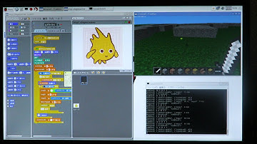 Scratch Minecraft Pi Sample