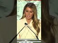 FLOTUS Melania Trump speaks at the First Lady's Luncheon on protecting the foster care community 💛