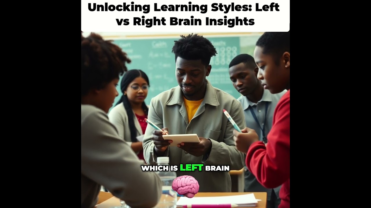 Unlocking Learning Styles: Left vs. Right Brain Insights