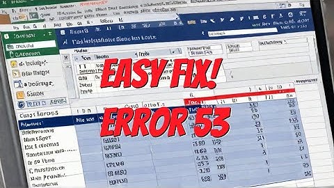 How to Fix Run Time Error 53 in Excel on Mac and Windows