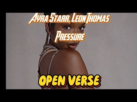 Ayra Starr , Leon Thomas - Pressure (Beat + Hook) [OPEN VERSE] Instrumental