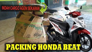 KIRIM MOTOR BEAT KE BALIKPAPAN BY INDAH CARGO AGEN SEKARAN LAMONGAN