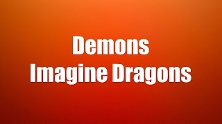 Demons - Imagine Dragons