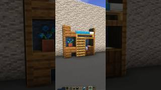 Minecraft Bunk Bed Build Hack & Design! 🤯