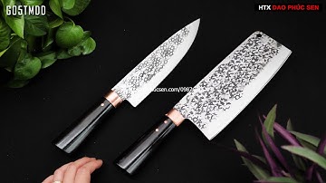 Cặp Dao Chặt Lọc CỰC ĐẸP - Hàng Chuẩn Của HTX Dao Phúc Sen