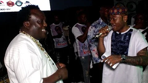 SHANKO RASHEED SURPRISES SAHEED OSUPA ON STAGE AT HIS ALBUM (FUJI TEMPLATE) LISTENING PARTY IN LEKKI