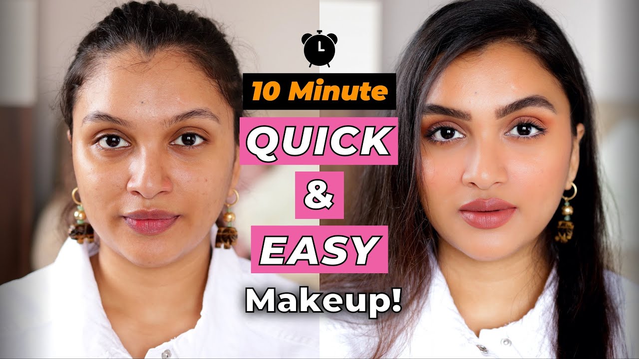 10 Minute QUICK & EASY Makeup Tutorial | BeautiCo.