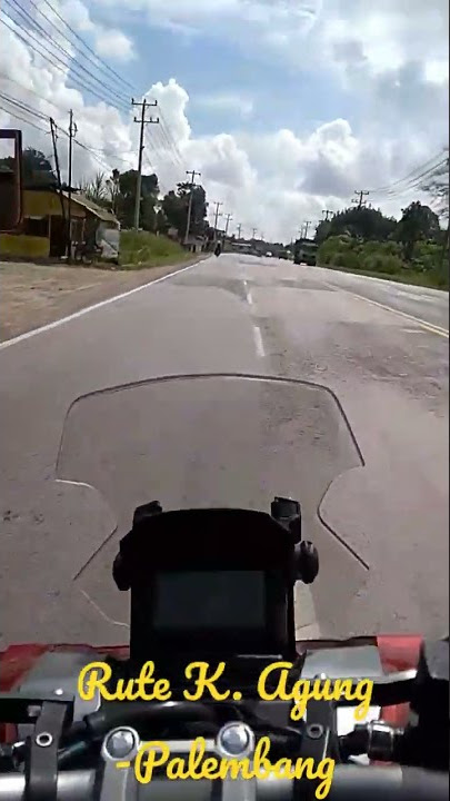 Perjalanan dari Kayu Agung - Palembang