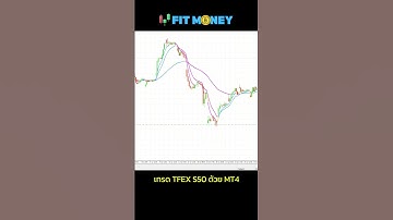 เทคนิคเทรด TFEX MT4 ด้วย EMA 3 เส้น ตามเทรนด์จัดเต็ม Money Management #FitMoney #TFEX #MT4 #S50