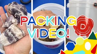 Crystal Mining Bucket for Adults and Kids! All Authentic Stones! #crystals