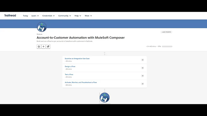 Account to Customer Automation with MuleSoft Composer Trailhead Answer | #trailheadbadges