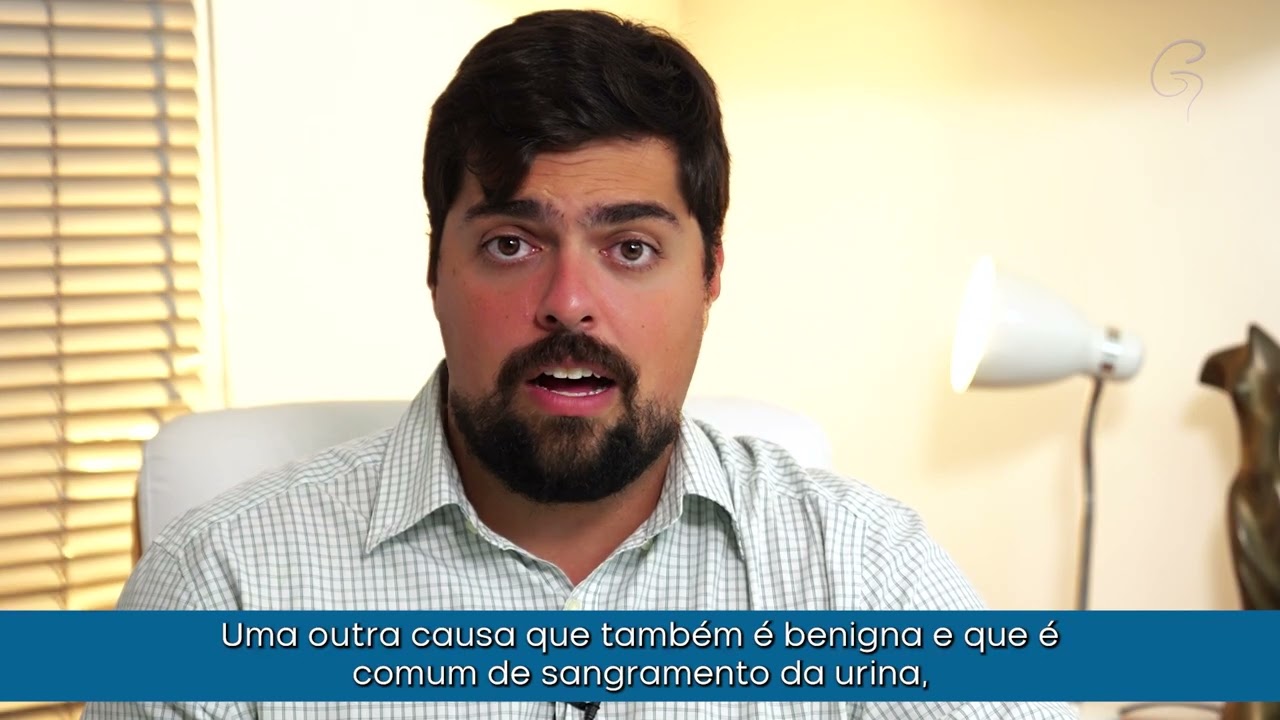 sangue na urina. O que pode ser?   Dr. Gabriel responde.