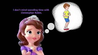 Christopher Robin and Sofia the First. - Pairing - 3 Pictures (Fan-made)