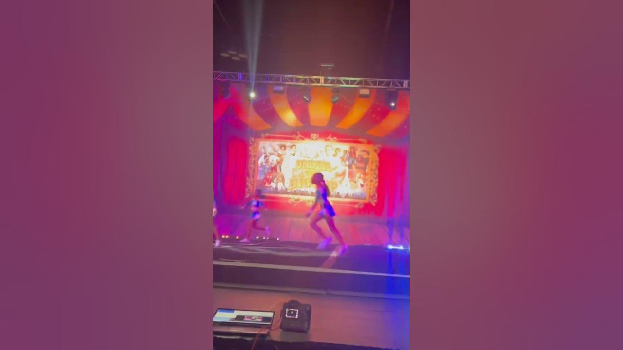Battle Under the Big Top Allstar cheer completion cheer fun stunt