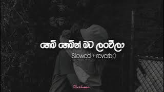 ඔබ ගියා සුලඟක් වීලා | Hemi hemin mata lanveela { slowed   reverb   rain 🌧️🥀🖇️ }