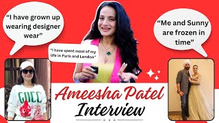 Ameesha Patel's Fitness Secrets and Fashion Faves: A Candid Interview #ameeshapatel #gadar2