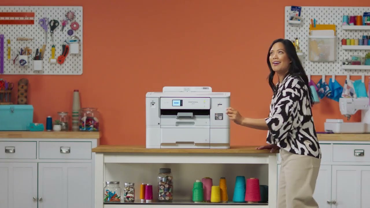 HLJF1 PrintModa Studio Fabric Printer | Brother Canada