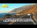 [4K] CALIFORNIA STATE ROUTE 1 - Driving from Big Sur to Carmel Beach, California, USA, Travel, 4K