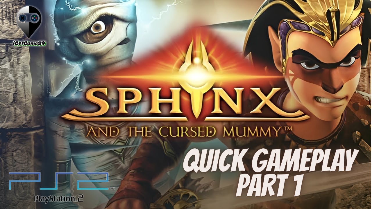 Jeu PS2 Sphinx Et La Malédiction De La Momie - Complet TBE