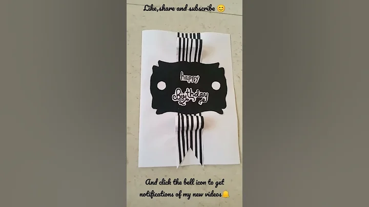 Greeting cards|Easy and unique birthday cards|DIY card ideas|Birthday greeting card|#shorts