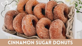 Lockdown baking: fluffy cinnamon sugar donuts | Cloudy Kitchen recipe ?☁️