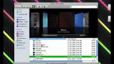 Hidden Screensavers in OS X