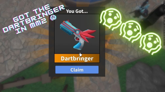 DARTBRINGER CODE MM2 ROBLOX NERF GUN IN GAME ITEM💙FAST DELIVERY!!!