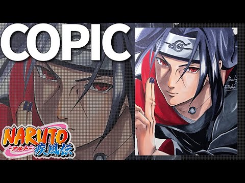 Naruto Drawing Itachi Uchiha うちは イタチ 描いてみた Narutoshippuden ナルト疾風伝 Copic Copicart Youtube