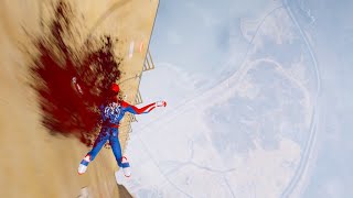 Gta 5 - Spiderman Big Ramp Stunts Jumps/Fails (Euphoria Ragdolls)