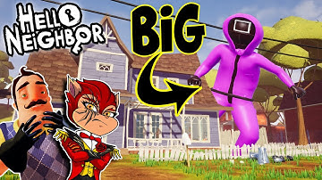 Hello BIG Squid Game Worker Neighbor | Hello Neighbor Mod