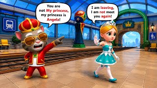 You Are Not My Princess? – King Tom vs Princess | Talking Tom Gold Run vs Subway Princess Runner screenshot 3