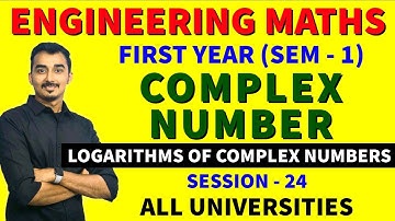 COMPLEX NUMBER | ENGINEERING MATHS | S-24 | FIRST YEAR | MUMBAI UNIVERSITY | SAURABH DAHIVADKAR