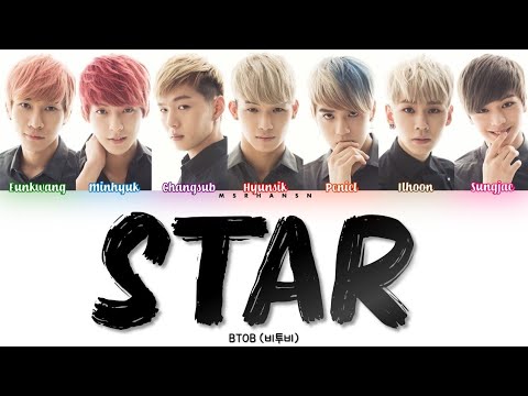 BTOB (비투비) - Star (별) [Han|Rom|Eng] Color Coded Lyrics - YouTube