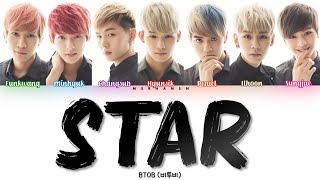 BTOB (비투비) - Star (별) [Han|Rom|Eng] Color Coded Lyrics